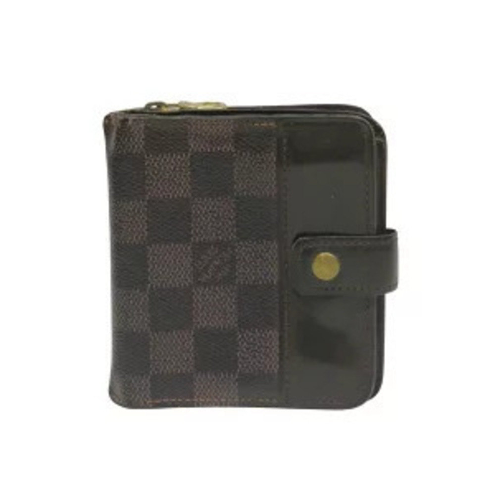 Louis Vuitton Damier Compact Zip Bi fold Wallet